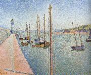 Paul Signac masts portrieux opus oil painting reproduction